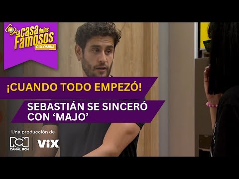 Sebastián contó su historia ante las cámaras | La casa de los famosos Colombia