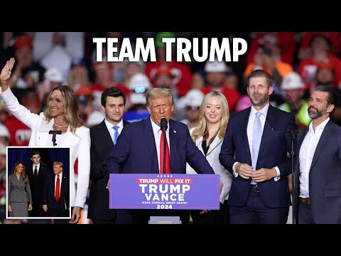 Trump leans on his loyal family but there won't be a political dynasty - his sons lack his charisma