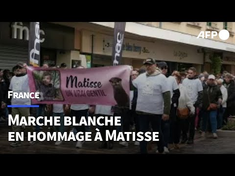Meurtre de Matisse: marche blanche à Châteauroux | AFP