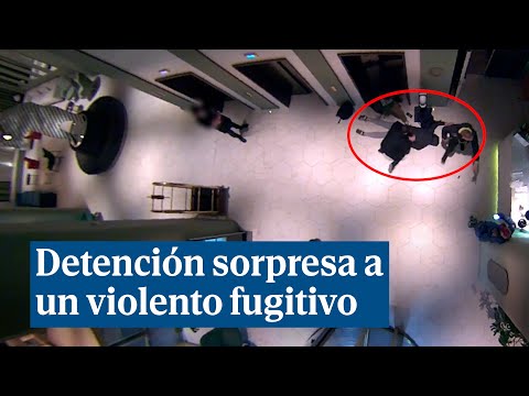 Un violento fugitivo croata es sorprendido en un hotel del centro de Madrid
