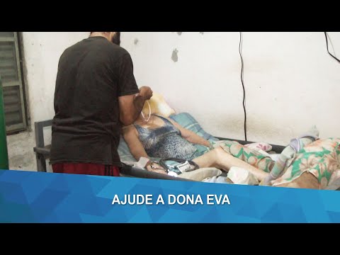 Família que cuida da mãe acamada precisa da ajuda da comunidade