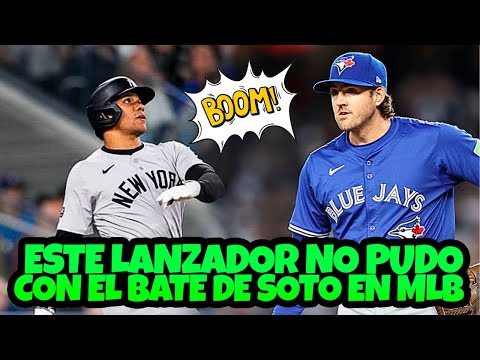 Juan Soto Castiga sin Piedad a Este Lanzador en la MLB: Fue Imposible de Hacerle Out!