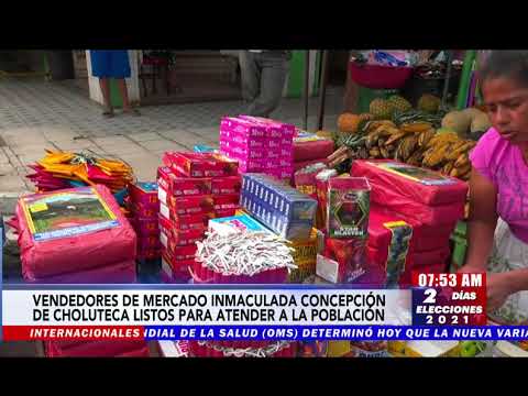 Disponibles ya los “cohetillos” en mercados de Choluteca para celebrar la Navidad