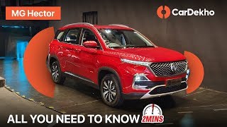 MG Hector India Expected Price, Launch, Features, Specifications and More! #In2Mins