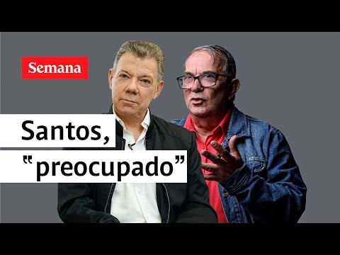 “Juan Manuel Santos está MUY PREOCUPADO”: Rodrigo Londoño sobre acuerdos de paz | Semana noticias
