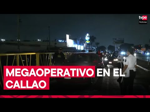 Callao: realizan megaoperativo impacto turístico en el aeropuerto Jorge Chávez