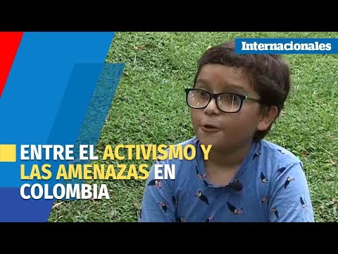 Niño defensor del medioambiente en Colombia, entre el activismo y las amenazas