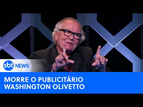 Washington Olivetto, ícone da publicidade, morre aos 73 anos | #SBTNewsnaTV (14/10/24)