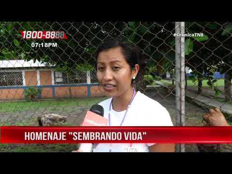 Realizan jornada de reforestación en Ometepe en homenaje a Alexis Argüello - Nicaragua