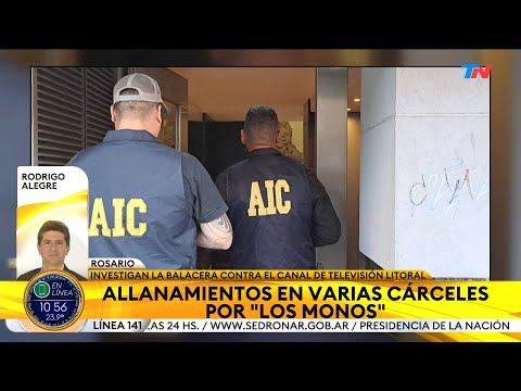 Operativo contra Los Monos: allanamientos en Rosario y Ezeiza