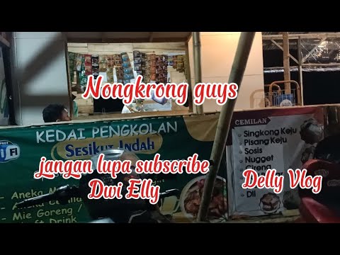 Nongkrong di Kedai Pengkolan #dellyvlog
