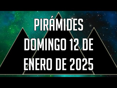 ? Pirámides para mañana Domingo 12 de Enero de 2025 - Lotería de Panamá