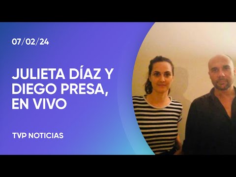 Julieta Díaz y Diego Presa navegan un Río de canciones conmovedoras