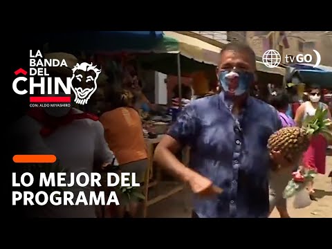 La Banda del Chino: Luis Campos Aliaga 'Jhonny Carpincho' se recursea vendiendo frutas.