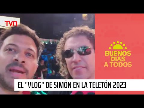 El vlog de Simón en la Teletón 2023 | Buenos días a todos