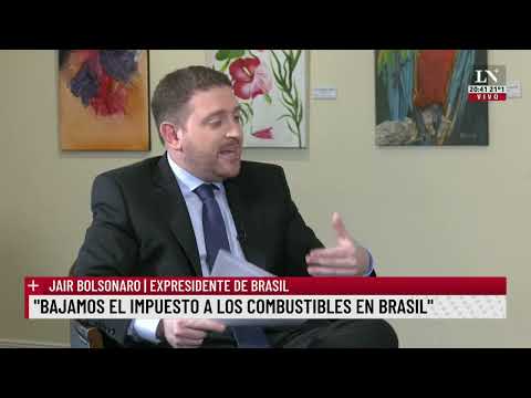 Jair Bolsonaro: En este momento en Brasil cualquiera puede ir preso