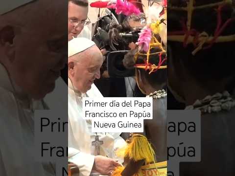 Primer día del Papa Francisco en Papúa Nueva Guinea