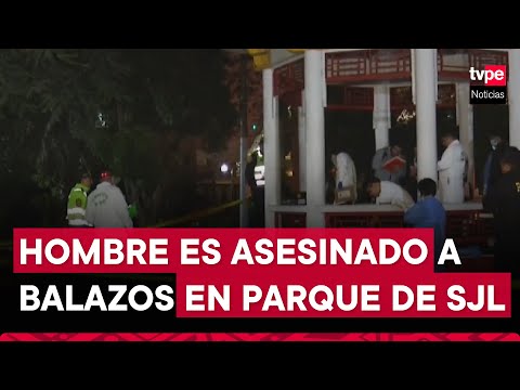 Hombre fue acribillado a balazos frente a sus amigos en San Juan de Lurigancho