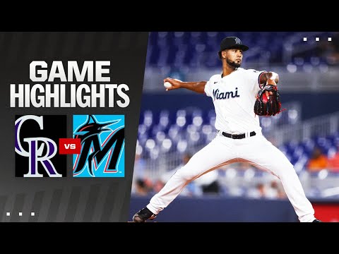 Rockies vs. Marlins Game Highlights (5/1/24) | MLB Highlights