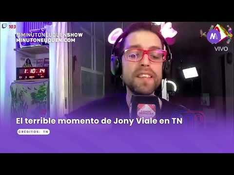 El mal momento de Jonatan Viale en TN - Minuto Neuquén Show