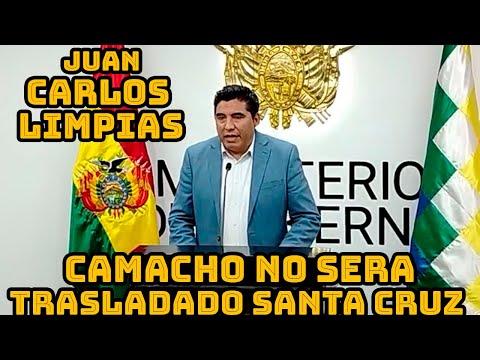 DIRECTOR REGIMEN PENITENCIARIO DE BOLIVIA DICE FERNANDO CAMACHO NO SERA TRASLADADO SANTA CRUZ..