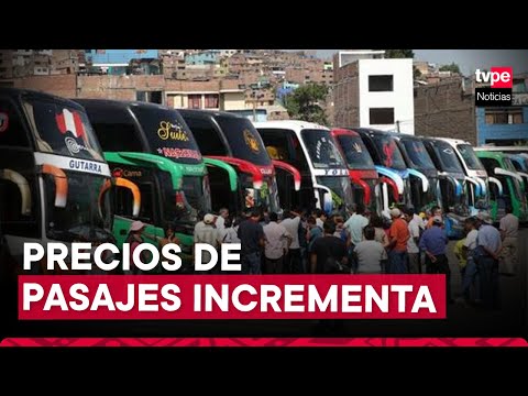 Semana Santa 2024: incrementan los precios de los pasajes de bus en terminal Yerbateros