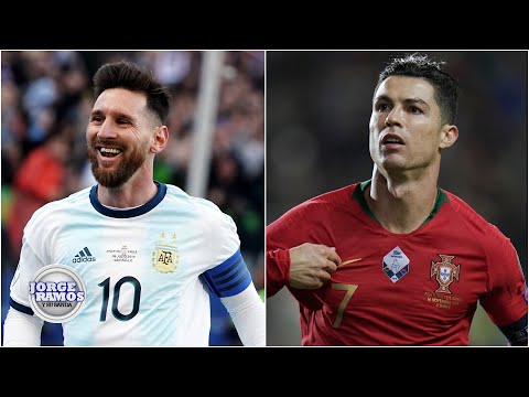 Lionel Messi y Cristiano Ronaldo, ¿quién ha sido mejor con su selección | Jorge Ramos y Su Banda