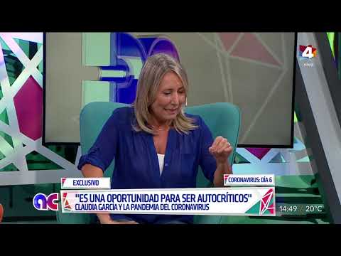 Algo Contigo - Claudia García vuelve a la tv con Buen día