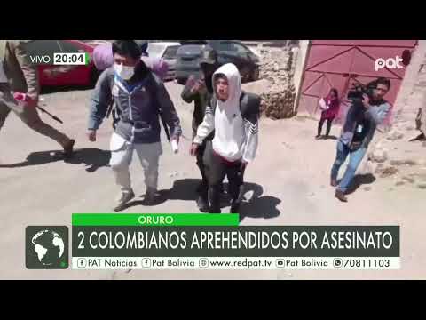Caso asesinato: Aprehenden a ciudadanos colombianos acusados de asesinato