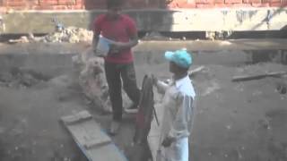 فيديو: اول مرة يشوف ليزر!!