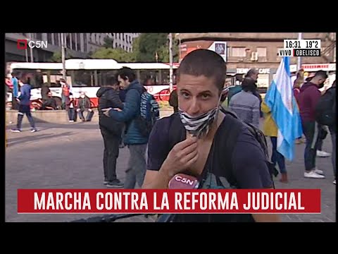 Marcha contra la Reforma Judicial en el Obelisco (parte 2)
