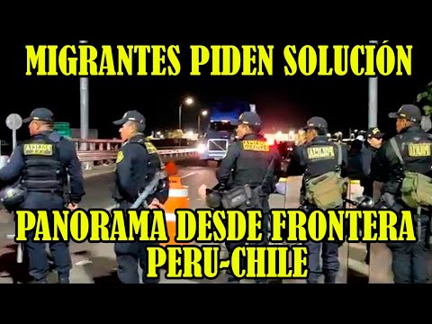 CARABINEROS DE CHILE AUMENTA EL CONTROL DE LA LINEA DE FRONTERA ENTRE PERÚ Y CHILE...