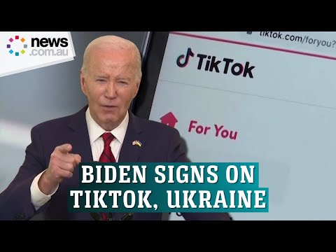 Biden signs Ukraine aid, TikTok ban package