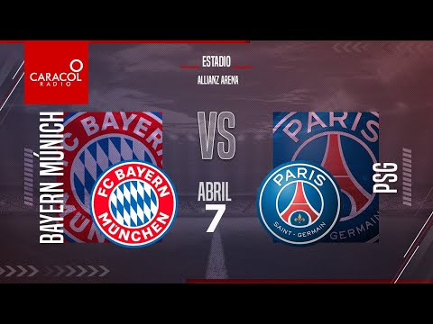 EN VIVO en el Fenómeno del Fútbol | Bayern Vs PSG - Cuartos de final Champions League