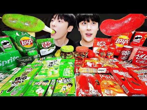 ASMRMUKBANG|직접만든갤럭시꿀젤리레