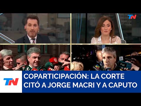 COPARTICIPACIÓN I La Corte citó al ministro de Economía Caputo y al jefe de Gobierno Jorge Macri