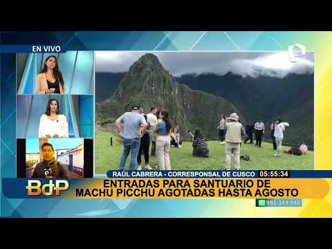 Machu Picchu: informan que solo hay tickets disponibles de manera presencial