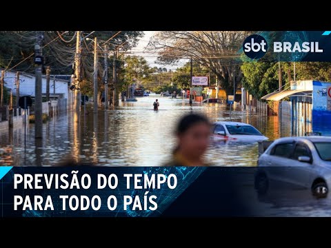 Rio Grande do Sul aguarda trégua das chuvas; confira a previsão | SBT Brasil (18/06/24)