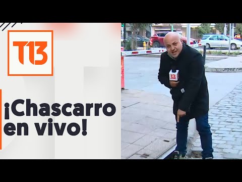 ¡Se salvó!: El chascarro de Miguel Acuña en medio de despacho en vivo