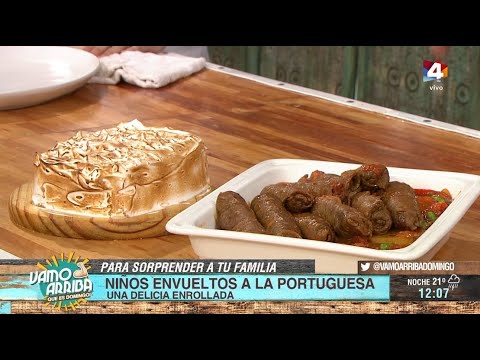 Vamo Arriba que es domingo - Niño envueltos a la portuguesa y Omelette surprise
