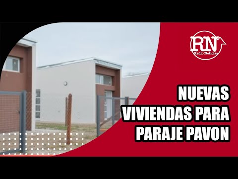 Nuevas viviendas para Paraje Pavón