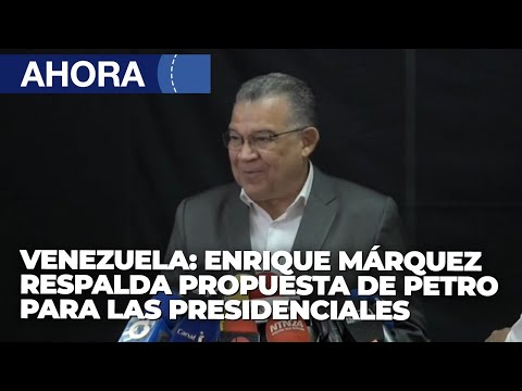 Enrique Márquez, candidato presidencial ofrece rueda de prensa - En Vivo | 7May