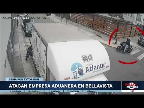 Willax Noticias - SET 26 - ATACAN EMPRESA ADUANERA EN BELLAVISTA | Willax