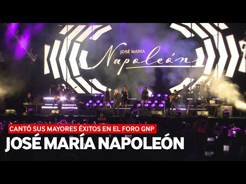 'EL POETA DE LA CANCIÓN', JOSÉ MARÍA NAPOLEÓN, CANTÓ SUS MAYORES ÉXITOS EN EL FORO GNP.