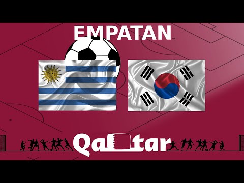 Uruguay y Corea del Sur empatan a 0 goles en el mundial de QATAR 2022