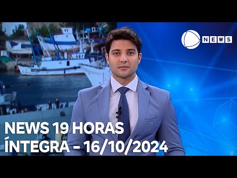 News 19 Horas - 16/10/2024