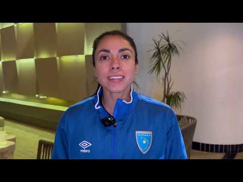 La futbolista guatemalteca Ana Lucía Martínez espera aportar experiencia a Selección Femenina