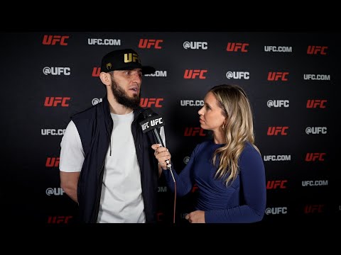 Islam Makhachev UFC 302 Backstage Interview