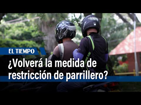 Posible restricción de parrillero en moto en Bogotá ante aumento de atracos | El Tiempo