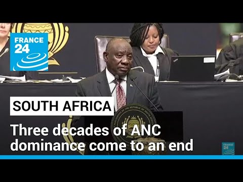 Historic coalition in South Africa: three decades of ANC dominance come to an end • FRANCE 24